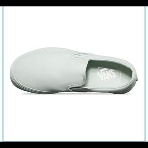 Vans mono canvas slip on sneakers
